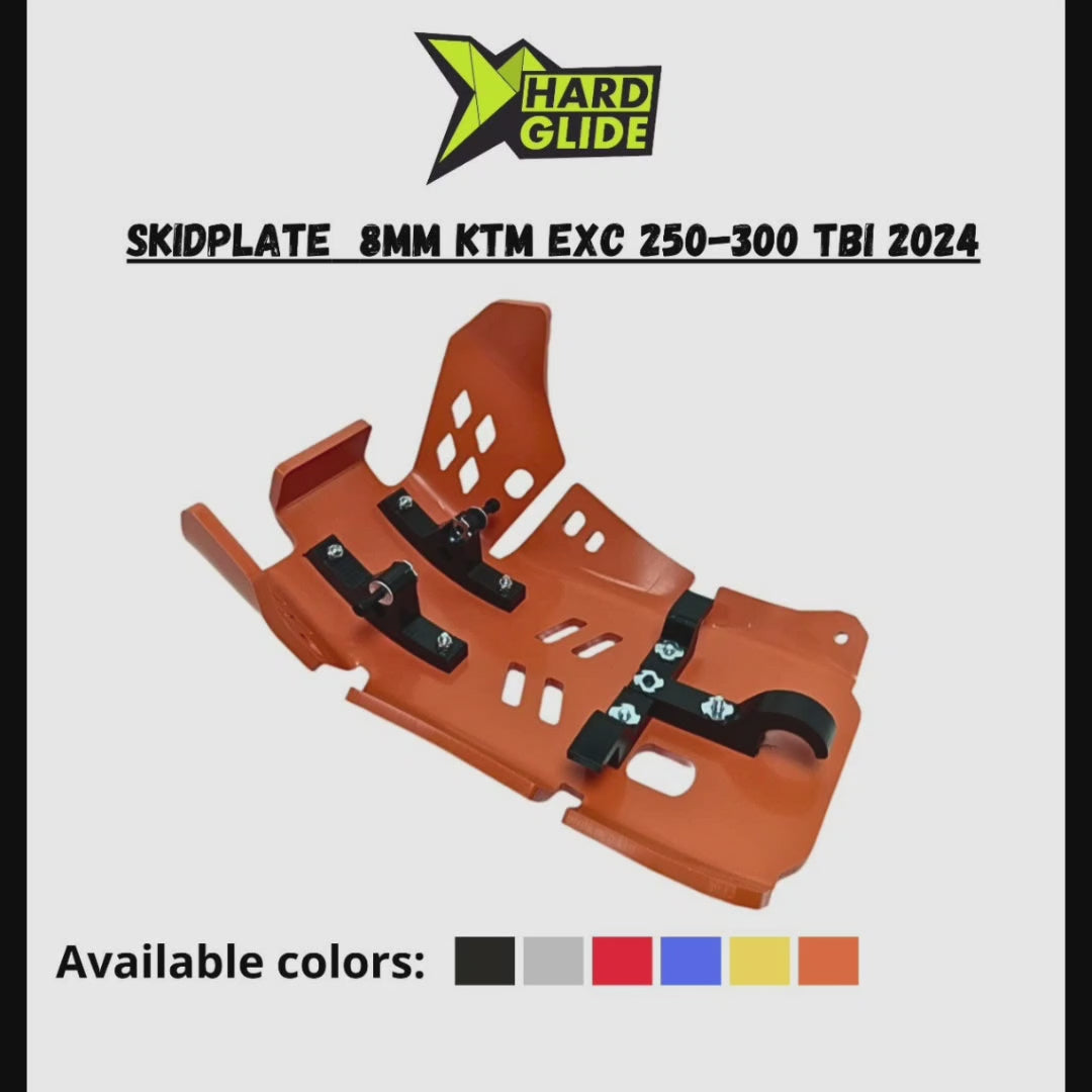 KTM EXC | XC-W | 250-300 TBi skid plate