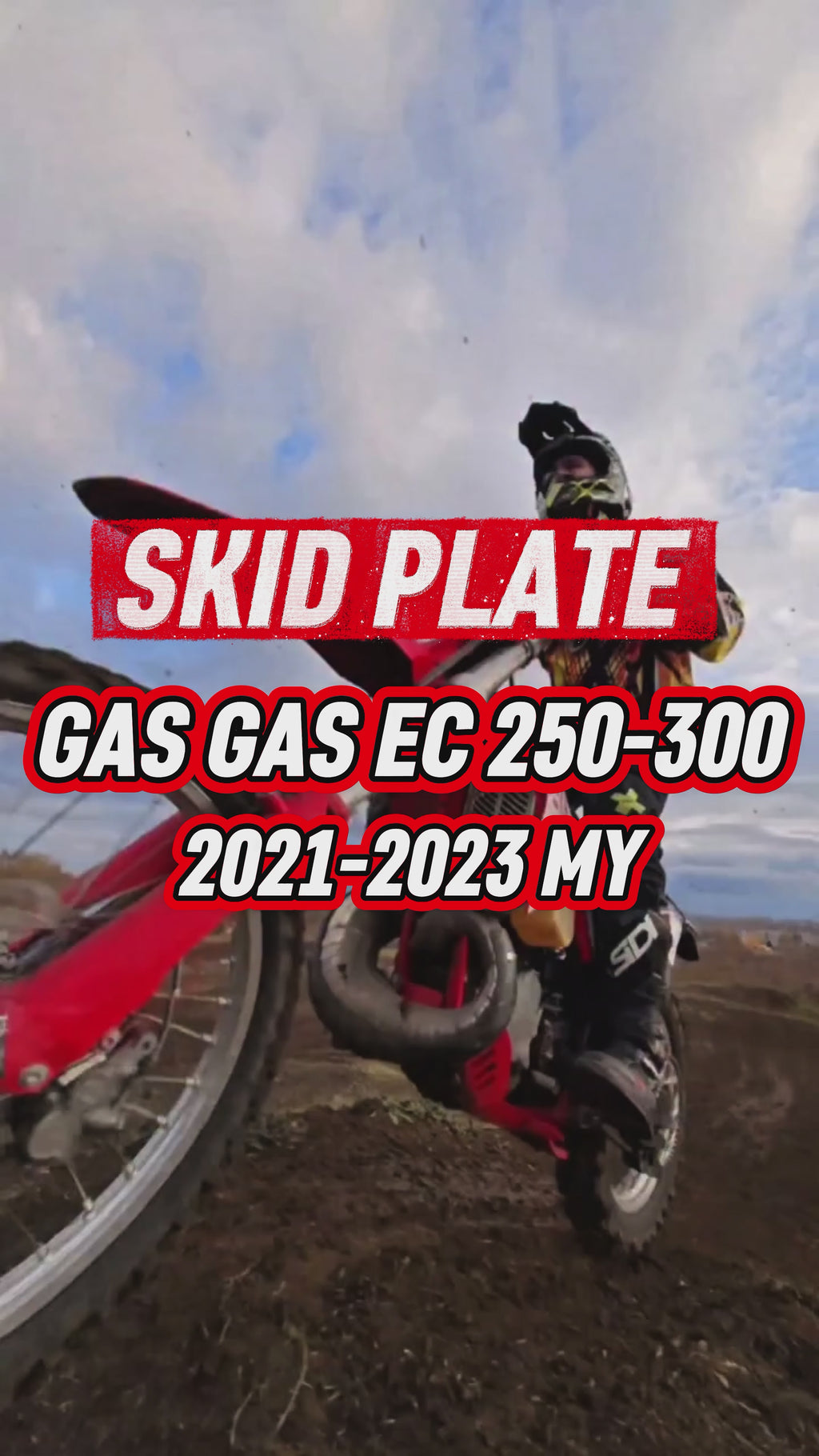 Skid Plate Gas Gas EC 250-300 8mm | 2021-2023 |