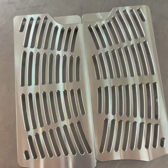 Fully milled radiator guard KTM | Husq | Gas Gas | 2017-2024 | TPI | TBI