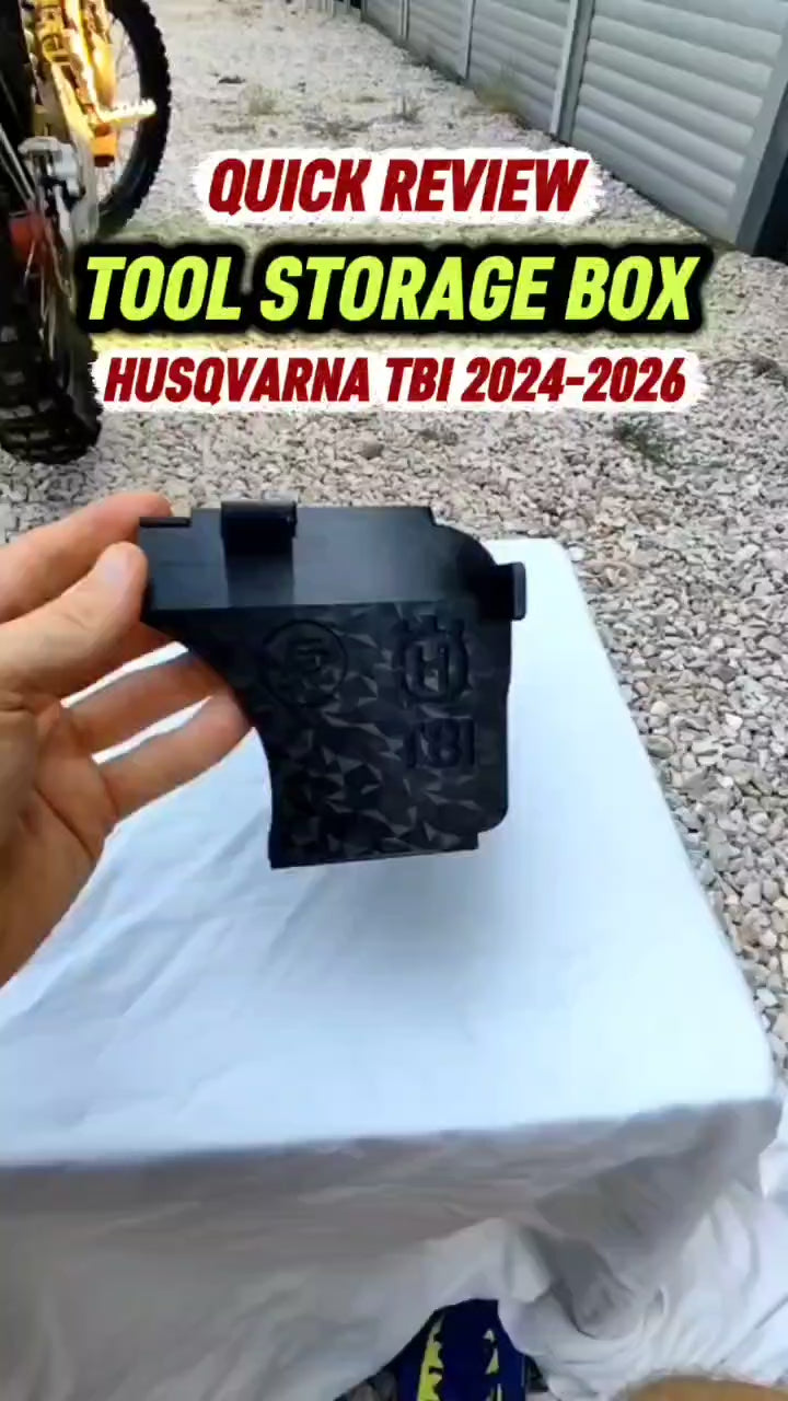 Tool Storage Box For HUSQVARNA 250-300 TBi 2024-2026 MY