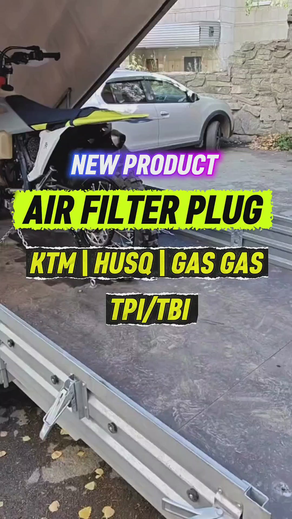 Air Filter Plug for KTM | HUSQVARNA | GAS GAS TBI/TPI